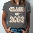 Vintage Class Of 2003 03 High School Graduation Unisex Jersey T-Shirt