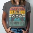 Vintage Class Of 2024 High School Graduation Student Unisex Jersey T-Shirt