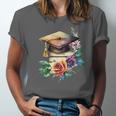 Vintage Hat High School College Graduate Graduation Unisex Jersey T-Shirt