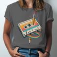 Vintage Pencil Rewind Cassette Tape Nostalgia Party 80s 90s Unisex Jersey T-Shirt