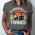 Vintage Retro Classically Trained Video Game 90s Nostalgia Unisex Jersey T-Shirt Vintage Retro Classically Trained Video Game 90s Nostalgia Unisex Jersey T-Shirt