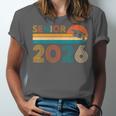 Vintage Senior 2026 Graduate Class Of 2026 Graduation Grad Unisex Jersey T-Shirt