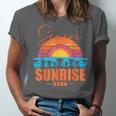 Vintage SENIOR SUNRISE 2026 Seniors Of Class Graduation Unisex Jersey T-Shirt