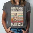 Walrus Lover Introvert Walrus Unisex Jersey T-Shirt Walrus Lover Introvert Walrus Unisex Jersey T-Shirt
