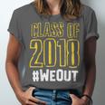 We Out WeOut Class Of 2018 Senior Graduation Unisex Jersey T-Shirt