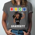 Women HBCU Grad 2025 College Graduation Apparel Unisex Jersey T-Shirt