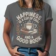 Women's Chai Tea And Books Chai Latte Lover Unisex Jersey T-Shirt