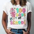 100th Day Of School Teacher Books 100 Days Of School Women Unisex Jersey T-Shirt 100th Day Of School Teacher Books 100 Days Of School Women Unisex Jersey T-Shirt