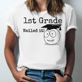 1st Grade Nailed It Kids Graduation TShirt Second Grade Unisex Jersey T-Shirt