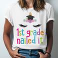 1st Grade Nailed ItShirt Unicorn Graduation Class Of 2018 Unisex Jersey T-Shirt