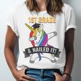 1ST GRADE NAILED IT UNICORN DABBING GRADUATION T-SHIRT Unisex Jersey T-Shirt
