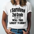 2nd Grade Graduation Boy Girl Graduate Education Unisex Jersey T-Shirt