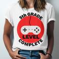 5th Grade Level Complete Gamer Graduation Unisex Jersey T-Shirt