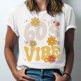 60's Vibe Vintage Nostalgia Mixtape Era 1960s Party Groovy Unisex Jersey T-Shirt