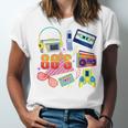 80's Vintage Cassette Tape Nostalgia Mixtape Era 1980s Retro Premium Tri-Blend Unisex Jersey T-Shirt