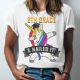 8TH GRADE NAILED IT UNICORN DABBING GRADUATION T-SHIRT Unisex Jersey T-Shirt