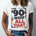 The 90s Were All That – Retro 1990s Nostalgia Tee Premium Tri-Blend Unisex Jersey T-Shirt