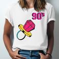 90’s Ring Retro Nostalgia Colorful Throwback Unisex Jersey T-Shirt