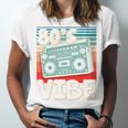 90's Vibe Vintage Style Cassette Tape Nostalgia 1990s Party Premium Tri-Blend Unisex Jersey T-Shirt