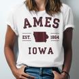 Ames Iowa Est 1864 Nostalgia Unisex Jersey T-Shirt