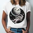 Astronaut Aesthetic Holding Moon Balloon Planets Introvert Unisex Jersey T-Shirt Astronaut Aesthetic Holding Moon Balloon Planets Introvert Unisex Jersey T-Shirt