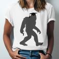Bigfoot Graduate Shirt Cute Sasquatch Graduation Unisex Jersey T-Shirt