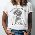 The Book Ended On a Cliffhanger Cute Book Lover Teach Unisex Jersey T-Shirt