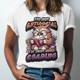 Book Lover Owl Reading Books Introvert Bookworm Unisex Jersey T-Shirt Book Lover Owl Reading Books Introvert Bookworm Unisex Jersey T-Shirt