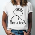 Like A Boss Rage Comic Meme Classic Internet Nostalgia Tee Unisex Jersey T-Shirt Like A Boss Rage Comic Meme Classic Internet Nostalgia Tee Unisex Jersey T-Shirt