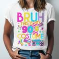 Bruh This Is My 90's Costume Nostalgia Mixtape 1990s Party Unisex Jersey T-Shirt