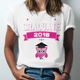Class Of 2018 Preschool Graduation Girls Pre K Unisex Jersey T-Shirt