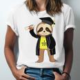 Class Of 2022 Sloth Graduation Masters College High School Unisex Jersey T-Shirt