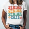 Class Of 2023 Senior 2023 Graduation Retro Seniors Unisex Jersey T-Shirt
