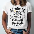 Class Of 2024 Culinary Graduate Culinary Chef Graduation Unisex Jersey T-Shirt