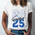 Class Of 2025 Senior Graduation 2025 Blue Unisex Jersey T-Shirt