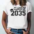 Class Of 2035 First Day Of School Graduation Unisex Jersey T-Shirt