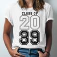 Class Of 2039 Blue Graduation Senior Student Tee Unisex Jersey T-Shirt