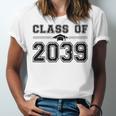 Class Of 2039 Grow With Me First Day Of School Graduation Unisex Jersey T-Shirt