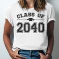 Class Of 2040 Grow With Me Graduation First Day Of School Unisex Jersey T-Shirt