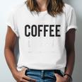 I Like Coffee My Books And Maybe Like 3 People Book Lover Unisex Jersey T-Shirt