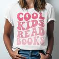 Cool Kids Read Books Library Book Reader Book Nerd Unisex Jersey T-Shirt