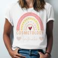 Cosmetology Instructor Cosmetologist Graduation Rainbow Unisex Jersey T-Shirt