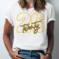 Criminal Justice Graduate Graduated Class Of 2026 Graduation Premium Unisex Jersey T-Shirt