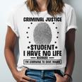 Criminal Justice School Degree Graduation Day Student Unisex Jersey T-Shirt