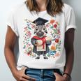 Cute Graduation Zebra Holding DiplomaShirt Unisex Jersey T-Shirt