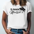 My Daughter Mastered It Tee Shirt Masters Graduation Unisex Jersey T-Shirt