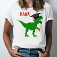 Dinosaur Rawr Diploma Graduate Graduation Unisex Jersey T-Shirt
