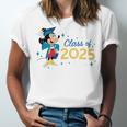 Disney Mickey Mouse Cap & Gown '25 Graduation Class Of 2025 Premium Tri-Blend Unisex Jersey T-Shirt