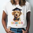 Dog Class Of 2024 Graduation Senior 2024 Men Women Girls Kids Unisex Jersey T-Shirt