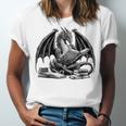 Dragon Reading Book Bookworm Books Dragon Learning Unisex Jersey T-Shirt Dragon Reading Book Bookworm Books Dragon Learning Unisex Jersey T-Shirt